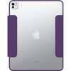 image:imageOtterBox Symmetry Series Folio Case for iPad Pro 13inch M4 and M5  Thunderstorm Black UltraSleek Design Multiple Viewing Positions Magnetic SleepWake CoverPurple