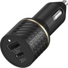 image:imageOtterBox USBC Fast Charge Dual Port Car Charger 50W Combined  Black