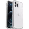 image:imageOtterBox iPhone 12 amp iPhone 12 Pro Symmetry Series Case  Stardust Silver FlakeClear UltraSleek Wireless Charging Compatible Raised Edges Protect Camera amp Screen
