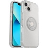 image:imageOtterBox iPhone 13 Otter  Pop Symmetry Series Clear Case  Stardust ClearGlitter Integrated PopSockets PopGrip Slim PocketFriendly Raised Edges Protect Camera amp Screen