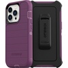 image:imageOtterBox iPhone 13 Pro ONLY Defender Series Case  Black Rugged amp Durable with Port Protection Includes Holster Clip KickstandHappy Purple