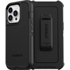 image:imageOtterBox iPhone 13 Pro ONLY Defender Series Case  Single Unit Ships in Polybag Ideal for Business Customers  BLACK rugged amp durable with port protection includes holster clip kickstandiPhone 13 Pro