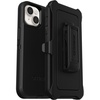 image:imageOtterBox iPhone 14 Plus Defender Series Case  RAIN Check Blue Rugged amp Durable with Port Protection Includes Holster Clip KickstandBlack