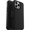 image:imageOtterBox iPhone 14 Pro Max ONLY Strada Series Case  Espresso Brown Card Holder Genuine Leather PocketFriendly Folio CaseBlack