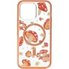 image:imageOtterBox iPhone 14 Pro Max Symmetry Series Clear Case  Fungi Orange Snaps to MagSafe UltraSleek Raised Edges Protect Camera amp Screen
