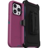 image:imageOtterBox iPhone 14 Pro ONLY Defender Series Case  RAIN Check Blue Rugged amp Durable with Port Protection Includes Holster Clip KickstandPink