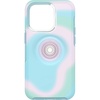 image:imageOtterBox iPhone 14 Pro Only Otter  Pop Symmetry Series Clear Case  Clear Integrated PopSockets PopGrip Slim PocketFriendly Raised Edges Protect Camera amp ScreenGlowing Aura