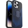 image:imageOtterBox iPhone 14 Pro Only OtterGrip Symmetry Series Case  BLUE STORM Blue builtin grip sleek case snaps to MagSafe raised edges protect camera amp screen