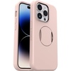 image:imageOtterBox iPhone 14 Pro Only OtterGrip Symmetry Series Case  PEACHES Orange builtin grip sleek case snaps to MagSafe raised edges protect camera amp screenPink