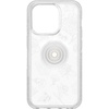 image:imageOtterBox iPhone 14 Pro Otter  Pop Symmetry Series Clear Case  Glowing Aura Pink Integrated PopSockets PopGrip Slim PocketFriendly Raised Edges Protect Camera amp ScreenFlower of Month