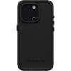 image:imageOtterBox iPhone 15 Pro Only FR Series Waterproof Case with MagSafe Designed by LifeProof  Black Waterproof 60 Recycled Plastic Sleek and Stylish