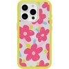 image:imageOtterBox iPhone 15 Pro Only Symmetry Series Clear Case  WHIMSY BLOOM Yellow snaps to MagSafe ultrasleek raised edges protect camera amp screen