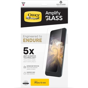 image:imageOtterBox AMPLIFY GLASS Screen Protector for iPhone 13 mini ONLY  CLEAR GEN 2