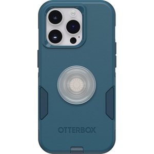 image:imageOtterBox Bundle Commuter Series Case for iPhone 14 PRO  Dont BE Blue  PopSockets PopGrip  Clear