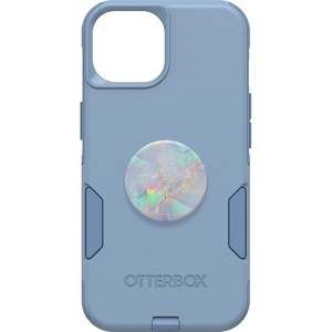 image:imageOtterBox Bundle iPhone 15 iPhone 14 and iPhone 13 Commuter Series Case  Crisp Denim  PopSockets PopGrip  Opal Slim amp Tough PocketFriendly with Port Protection PopGrip Included