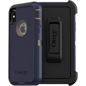 image:imageOtterBox DEFENDER SERIES SCREENLESS Case Case for iPhone Xs amp iPhone X  Retail Packaging  DARK LAKE CHINCHILLADRESS BLUESDARK LAKE CHINCHILLADRESS BLUES
