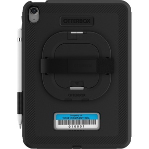 image:imageOtterBox Defender for Business WKickstandHANDSTRAP for iPad A16 amp iPad 10th Gen V2  Black No Screen Protector Included Single Unit Ships in Polybag Ideal for Business Customer