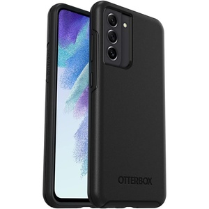 image:imageOtterBox Galaxy S21 FE 5G Only Symmetry Series Case  Stardust Silver Flake UltraSleek Wireless Charging Compatible Raised Edges Protect Camera amp ScreenBlack