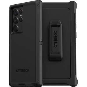 image:imageOtterBox Galaxy S22 Ultra Defender Series Case  Black Rugged amp Durable with Port Protection Includes Holster Clip KickstandBlack