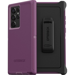image:imageOtterBox Galaxy S22 Ultra Defender Series Case  Black Rugged amp Durable with Port Protection Includes Holster Clip KickstandPurple