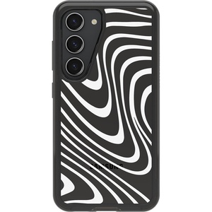 image:imageOtterBox Galaxy S23 Symmetry Clear Series Case  Zephyr Check Black UltraSleek Wireless Charging Compatible Raised Edges Protect Camera amp ScreenMidnight Swirl