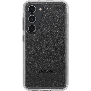 image:imageOtterBox Galaxy S23 Symmetry Series Case  Single Unit Ships in Polybag Ideal for Business Customers  CLEAR ultrasleek wireless charging compatible raised edges protect camera amp screenGlitterClear