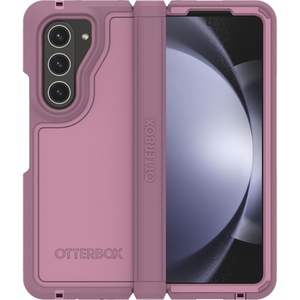 image:imageOtterBox Galaxy Z Fold5 Defender Series XT Case  Black Screenless Rugged Hinge Protection Lanyard Attachment PowerShare and Wireless Charging CompatiblePurple