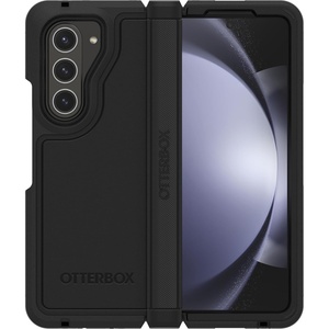 image:imageOtterBox Galaxy Z Fold5 Defender Series XT Case  Black Screenless Rugged Hinge Protection Lanyard Attachment PowerShare and Wireless Charging CompatibleBlack