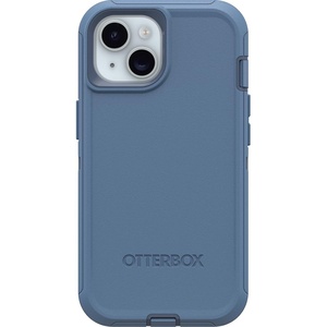 image:imageOtterBox IPhone 15 Defender Series Case  BABY BLUE JEANS Blue Screenless Rugged amp Durable with Port Protection Includes Holster Clip kickstand