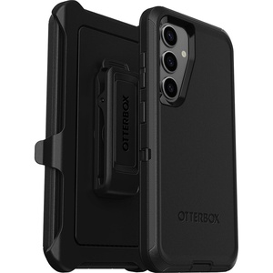 image:imageOtterBox Samsung Galaxy S24 Defender Series Case  Black Rugged amp Durable with Port Protection Includes Holster Clip Kickstand
