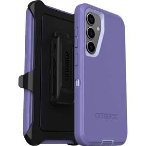 image:imageOtterBox Samsung Galaxy S24 Defender Series Case  MOUNATIN Majesty Purple Rugged amp Durable with Port Protection Includes Holster Clip Kickstand