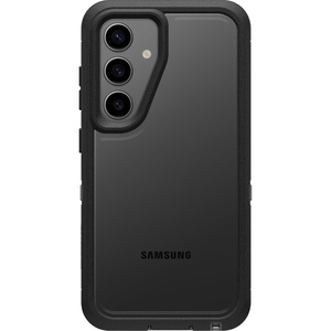 image:imageOtterBox Samsung Galaxy S24 Defender Series XT Clear Case  Dark Side ClearBlack screenless Rugged Lanyard AttachmentDark Side