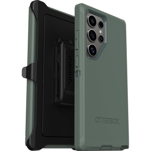 image:imageOtterBox Samsung Galaxy S24 Ultra Defender Series Case  Black Rugged amp Durable with Port Protection Includes Holster Clip KickstandGreen