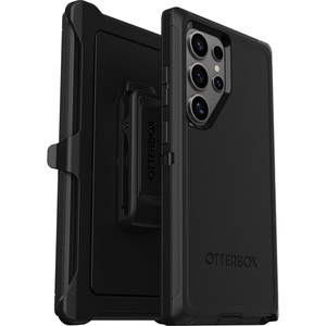 image:imageOtterBox Samsung Galaxy S24 Ultra Defender Series Case  Single Unit Ships in Polybag Ideal for Business Customers  BLACK rugged amp durable with port protection includes holster clip kickstandGalaxy S24 Ultra