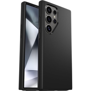 image:imageOtterBox Samsung Galaxy S24 Ultra Symmetry Series Case  Single Unit Ships in Polybag Ideal for Business Customers  BLACK ultrasleek wireless charging compatible raised edges protect camera