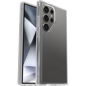 image:imageOtterBox Samsung Galaxy S24 Ultra Symmetry Series Case  Single Unit Ships in Polybag Ideal for Business Customers  CLEAR ultrasleek wireless charging compatible raised edges protect cameraClear