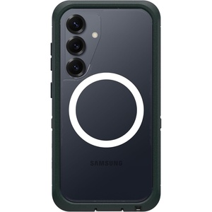 image:imageOtterBox Samsung Galaxy S25 Defender Series XT Clear Magnet Case  Denver Dusk PurpleJubilee Green