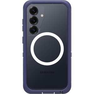 image:imageOtterBox Samsung Galaxy S25 Defender Series XT Clear Magnet Case  Denver Dusk PurpleViolet Thunder Purple