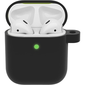 image:imageOtterBox Soft Touch Case for Apple AirPods 1st amp 2nd Gen  Ultra Zest GreyBLACK TAFFY