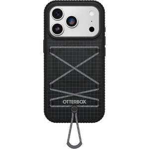 image:imageOtterBox Sole Series Phone Case for iPhone 17 Pro  Vector Black  Grippy iPhone Case Protective Phone Case with Strap Magsafe