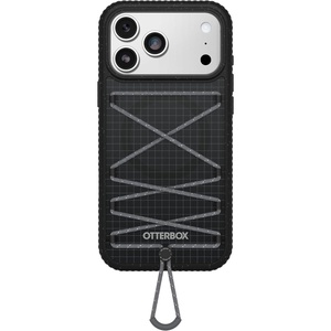 image:imageOtterBox Sole Series Phone Case for iPhone 17 Pro Max  Vector Black  Grippy iPhone Case Protective Phone Case with Strap Magsafe