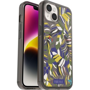 image:imageOtterBox Symmetry Series Antimicrobial Case with Magsafe for iPhone 14 amp iPhone 13 Only  NonRetail Packaging  Realtree Flamingo Pink CamoParadise Print Black