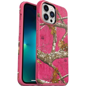 image:imageOtterBox Symmetry Series Case with MagSafe for iPhone 13 Pro Max amp iPhone 12 Pro Max Only  NonRetail Packaging  Realtree Flamingo Pink CamoRealtree Flamingo Pink Camo Graphic