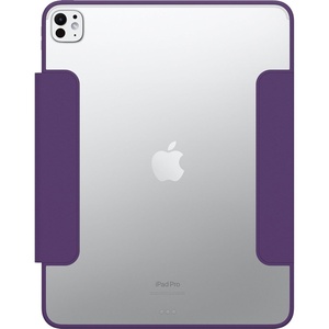 image:imageOtterBox Symmetry Series Folio Case for iPad Pro 13inch M4 and M5  Thunderstorm Black UltraSleek Design Multiple Viewing Positions Magnetic SleepWake CoverPurple