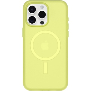 image:imageOtterBox Symmetry Series Soft Touch for MagSafe for iPhone 15 Pro Max  Beet It Purple Sleek Rubber Design Smooth Finish Camera Bumpers and Protective Screen Lip UltraThin Sleek iPhone CaseLemon Pucker