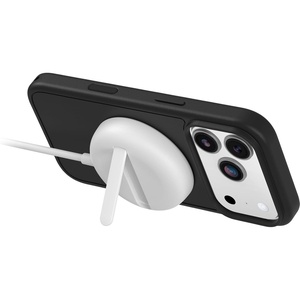 image:imageOtterBox Wireless 25W Charging Pad White  MagSafe amp Qi2 Compatbile Compact Wireless Charging Pad with Kickstand
