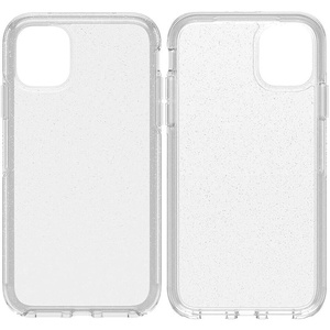 image:imageOtterBox iPhone 11 Symmetry Series Case  Stardust Silver FlakeClear UltraSleek Wireless Charging Compatible Raised Edges Protect Camera amp ScreenClear