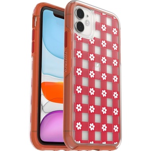 image:imageOtterBox iPhone 11 Symmetry Series Case  Stardust Silver FlakeClear UltraSleek Wireless Charging Compatible Raised Edges Protect Camera amp ScreenPicnic Daisy
