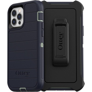 image:imageOtterBox iPhone 12 amp iPhone 12 Pro Defender Series Series Case  Realtree Edge BlackRealtree Edge Graphic Rugged amp Durable with Port Protection Includes Holster Clip KickstandVarsity Blues