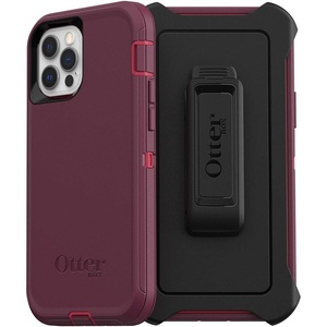 image:imageOtterBox iPhone 12 amp iPhone 12 Pro Defender Series Series Case  Realtree Edge BlackRealtree Edge Graphic Rugged amp Durable with Port Protection Includes Holster Clip KickstandBerry Potion